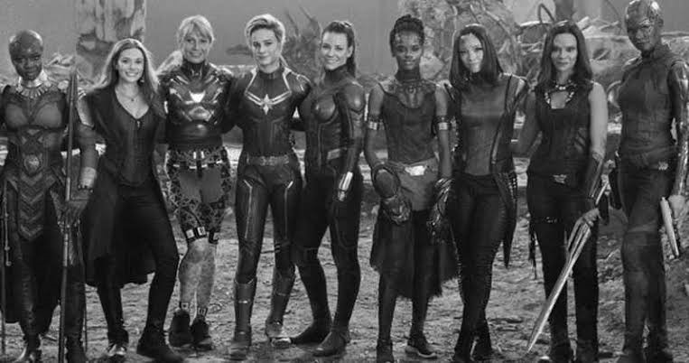 Endgame Original Female Team Up Scene