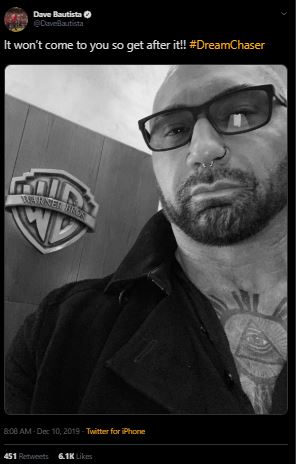 Dave Bautista Tease