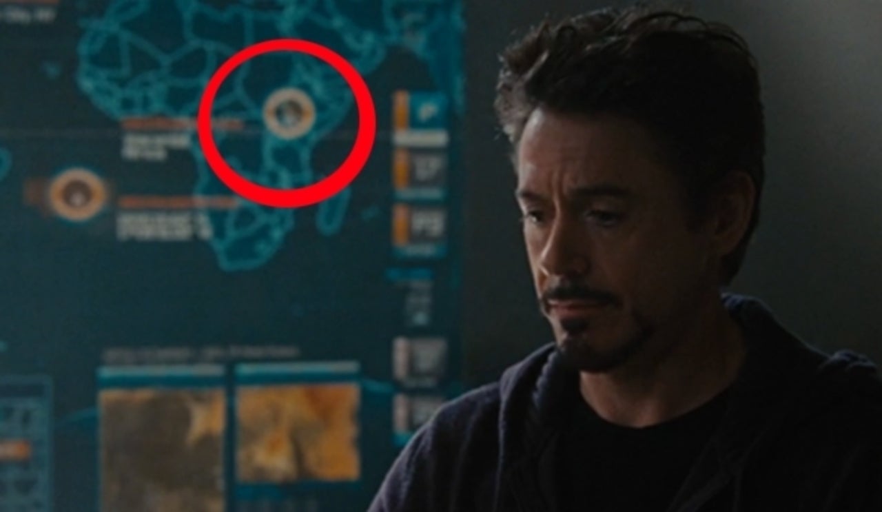 Wakanda teased in Iron Man 2
