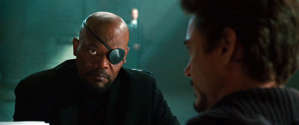 Nick Fury in Iron Man 2