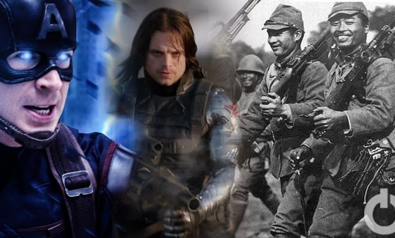 Captain America And Winter Soldier Killed Japanese Soldiers