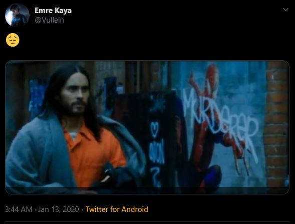 Spider-Man's Morbius Cameo Leaks