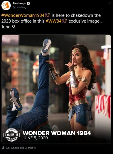 Wonder Woman 1984 Released