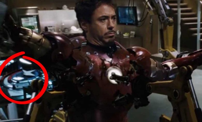 Cap’s Shield in Iron Man 1