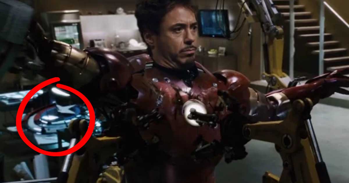 Cap’s Shield in Iron Man 1