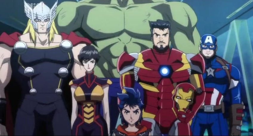 Marvel Future Avengers Anime