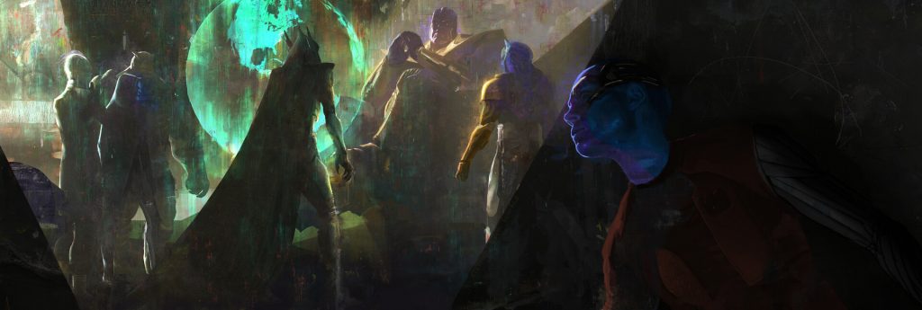 New Avengers: Endgame Concept Art Shows Nebula Wearing Infinity Gauntlet