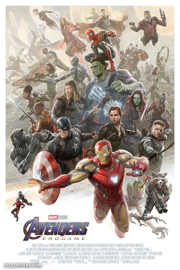 Unseen Avengers: Endgame & Infinity War Posters
