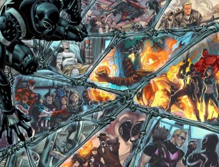 Venom Gives Eddie Brock Iron Man Armour