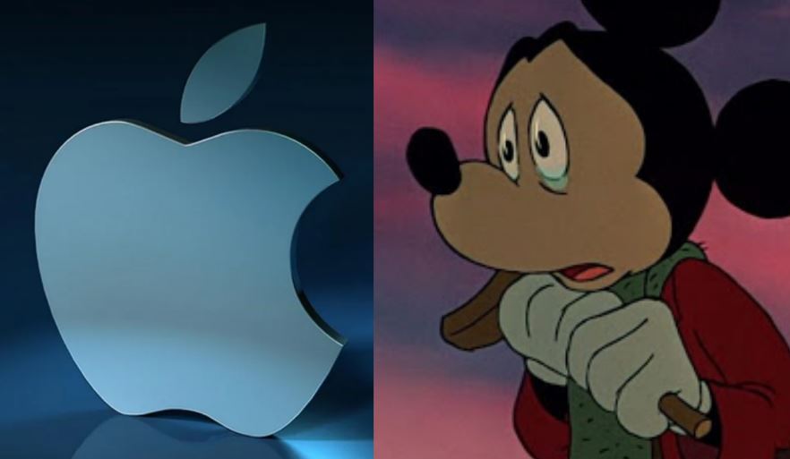 Apple Acquire Disney Recent Stock Crash