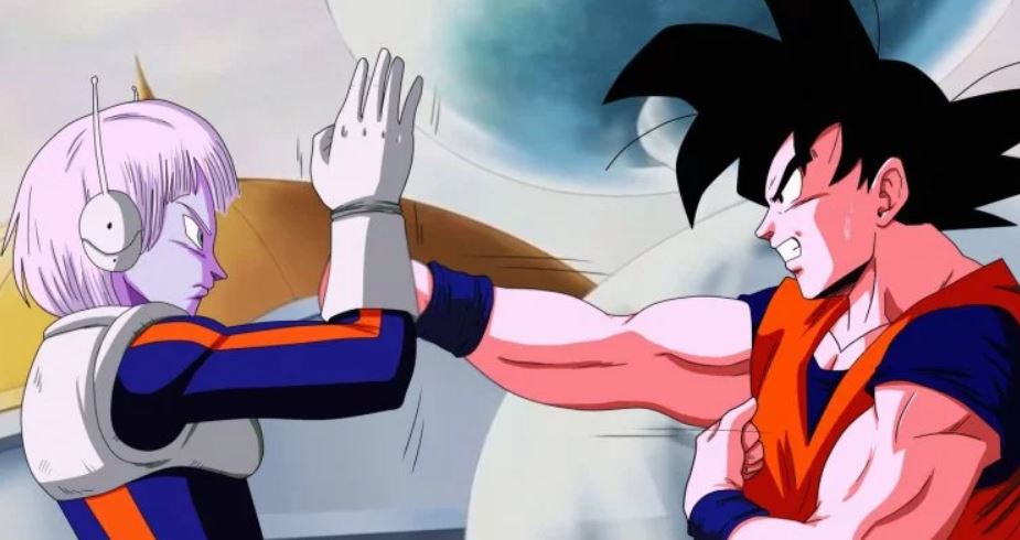 Goku shows Off His Newest Power