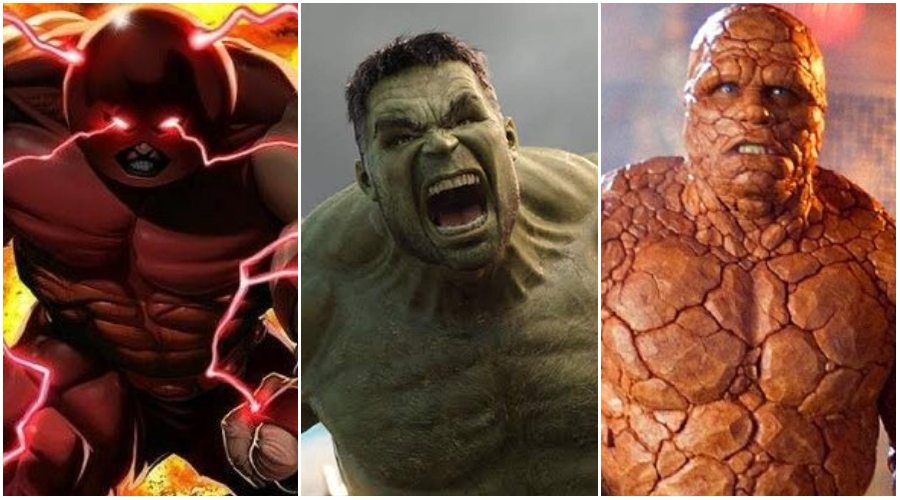 Hulk vs Juggernaut vs The Thing