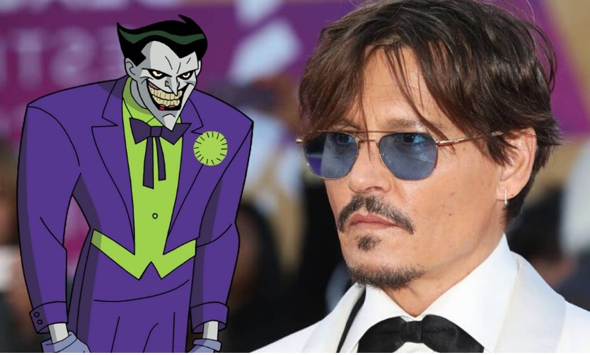 Johnny Depp for Joker in The Batman Trilogy