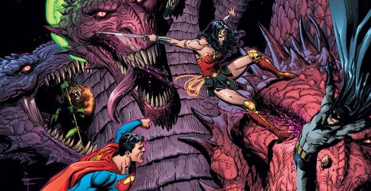 Justice League to Fight Five Headed Dragon