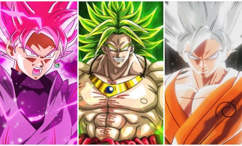 Super Saiyan Transformations in Dragon Ball