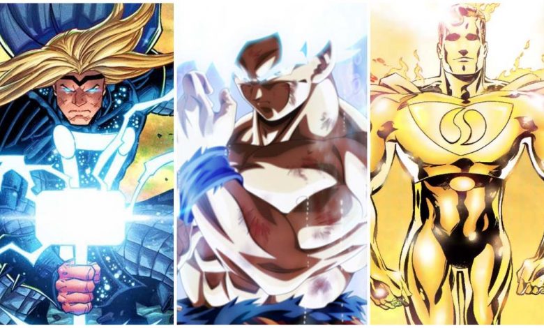 Cosmic Thor vs Ultra Instinct Goku vs Superman Prime One Million