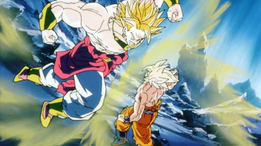 Goku Fights in Dragon Ball
