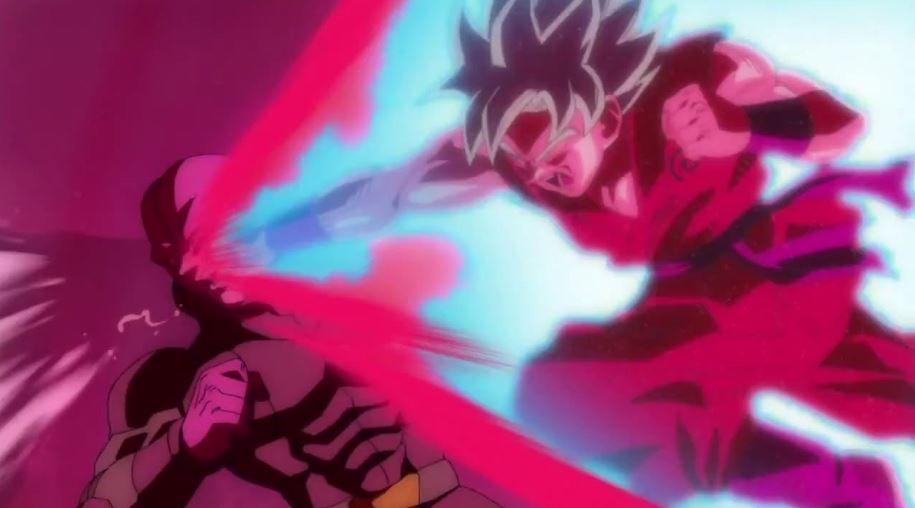 Goku Fights in Dragon Ball