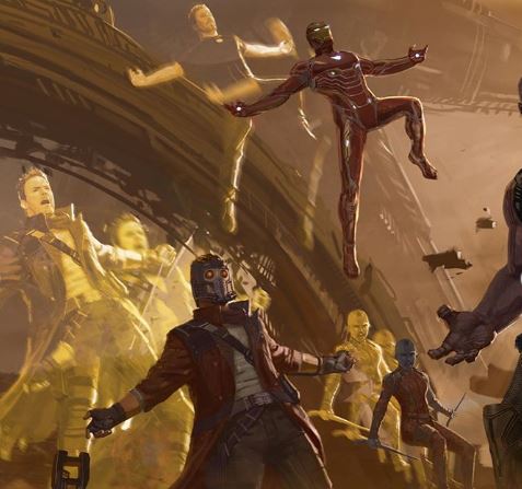 New Concept Arts From Infinity War & Doctor Strange