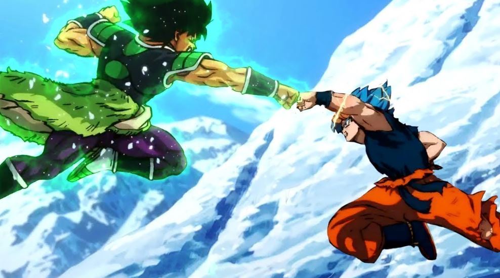 Goku Fights in Dragon Ball