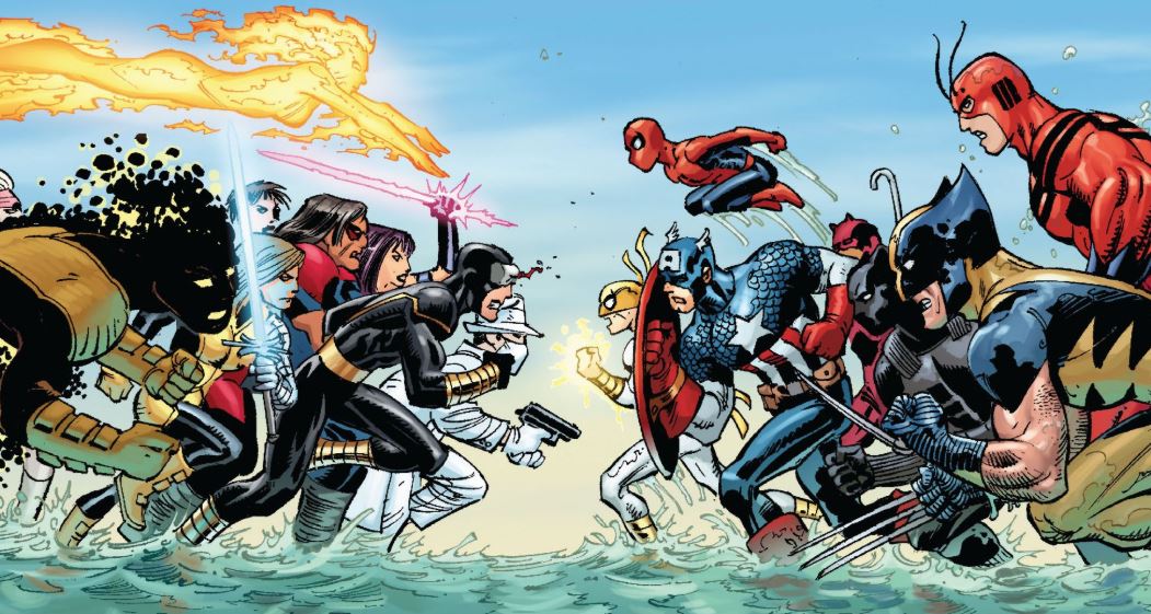 War Between X-Men & Avengers