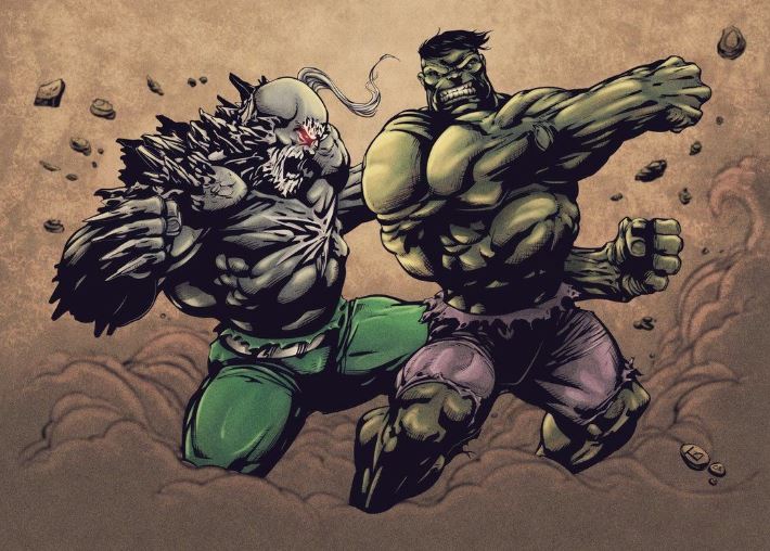 Hulk Defeated Doomsday