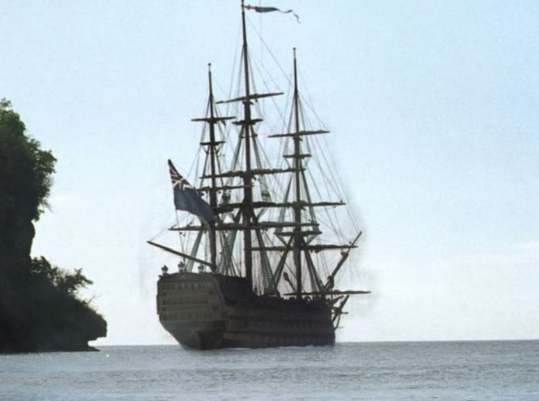 War-Ships in Pirates of The Caribbean