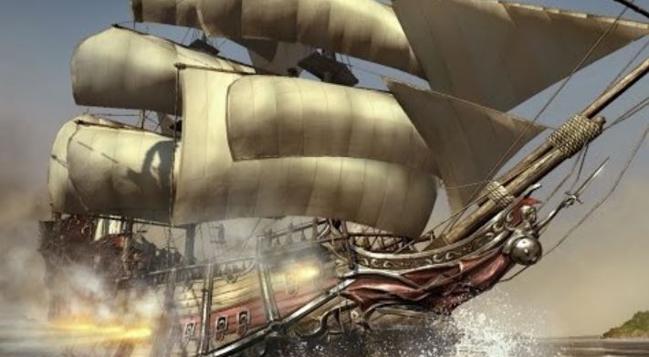 War-Ships in Pirates of The Caribbean