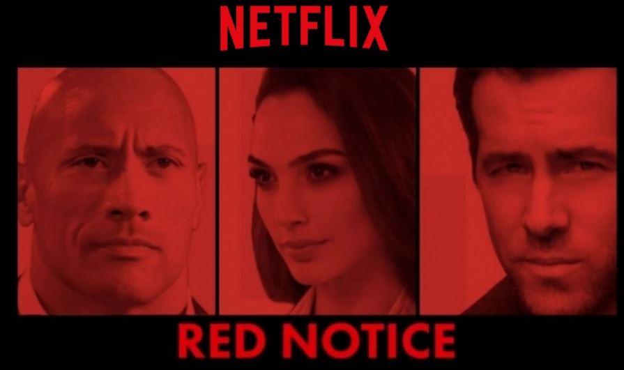 Netflix’s Red Notice First Photos