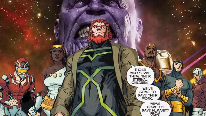 Thanos Eternals MCU