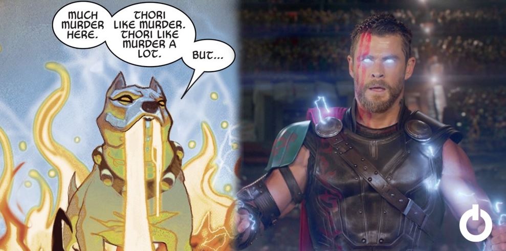 Thor Has a Dog Came From Hell “Thori” Coming to MCU