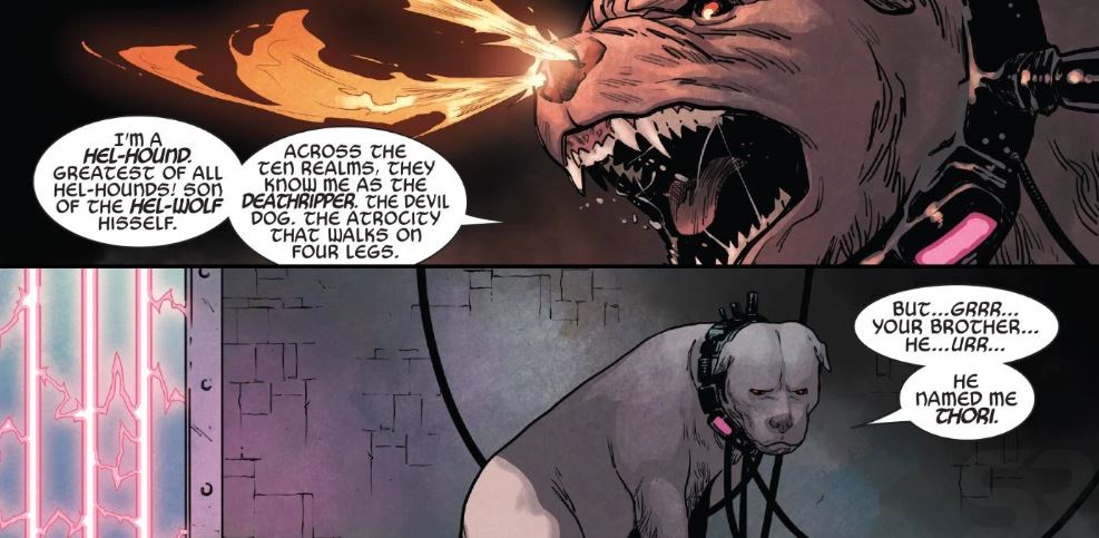 Thor Has a Dog Came From Hell “Thori” Coming to MCU