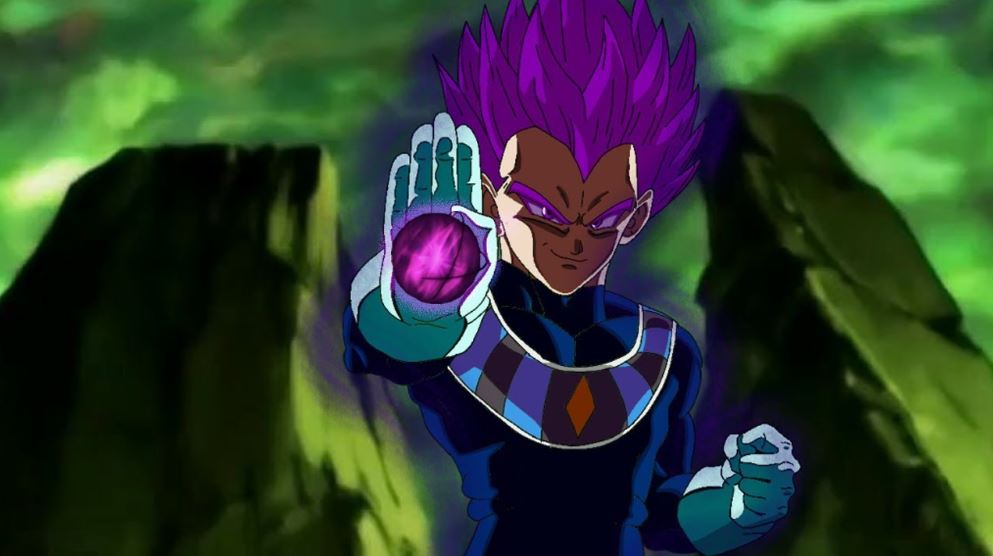 Vegeta Become God of Destruction Dragon Ball