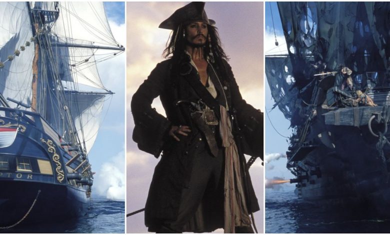 War-Ships in Pirates of The Caribbean