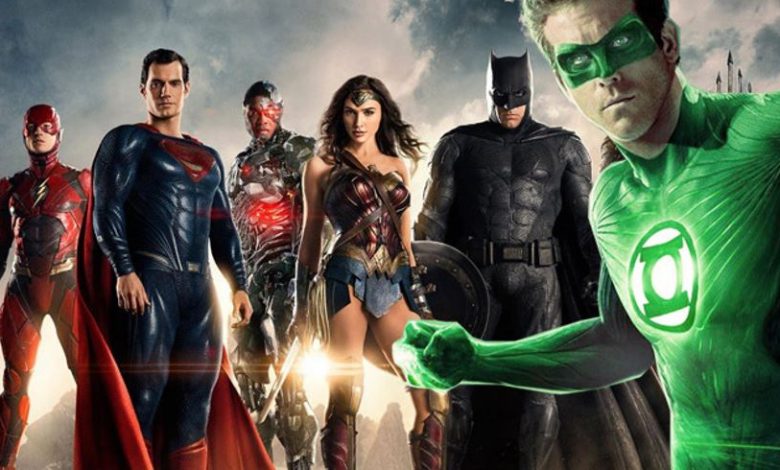 Ryan Reynolds Green Lantern in Zack Snyder's Justice League