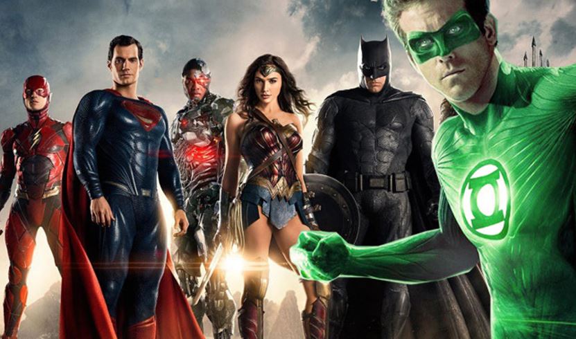 Ryan Reynolds Green Lantern in Zack Snyder's Justice League