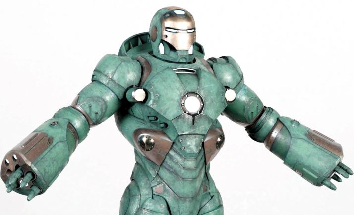 Unseen Concept Arts of The Underwater Iron Man Armor