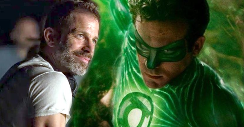 Ryan Reynolds Green Lantern in Zack Snyder's Justice League
