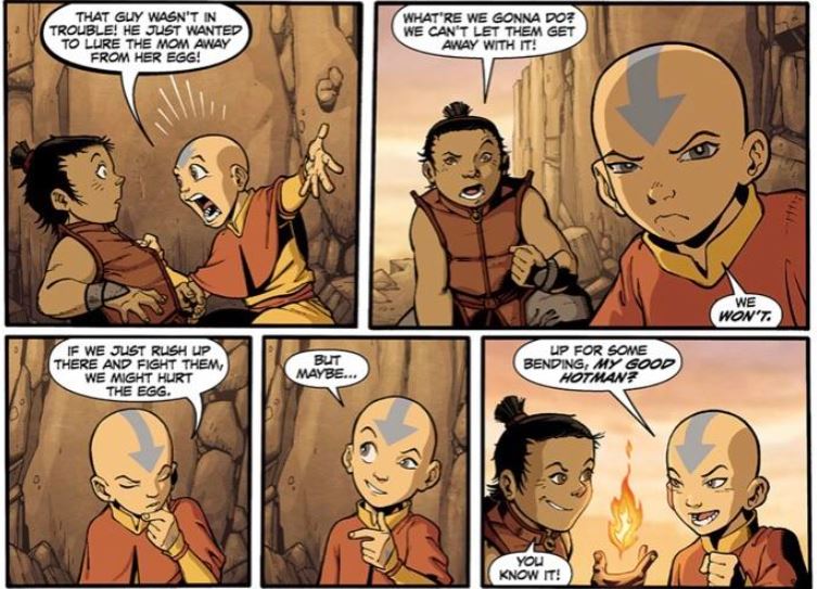 Aang’s Secret Fire Nation Friend