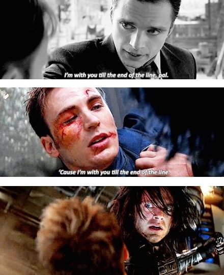 Emotional Moments Steve Rogers Bucky Barnes