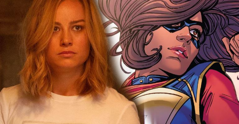 Ms. Marvel Set Photos Kamala Khan in Captain Marvel Costume