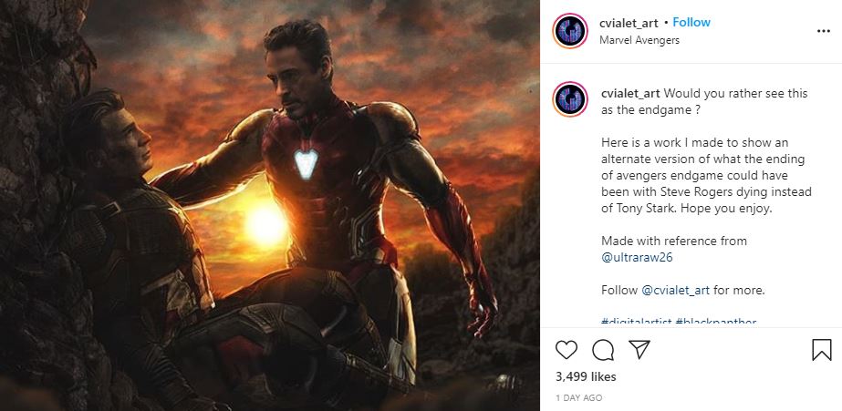 Fan Art Shows Captain America Death
