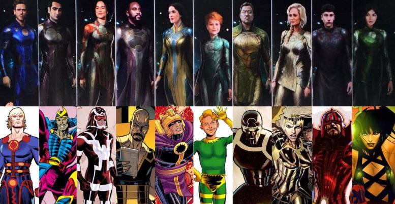 The Eternals First Look Revealed By Marvel Actor
