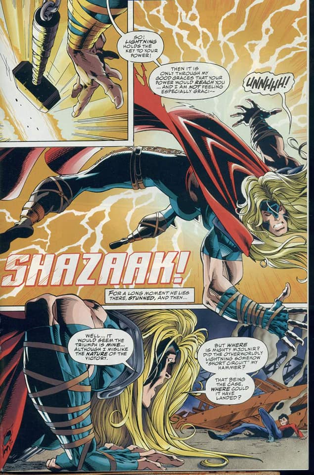 Thor Can Manipulate Shazam’s Lightning 