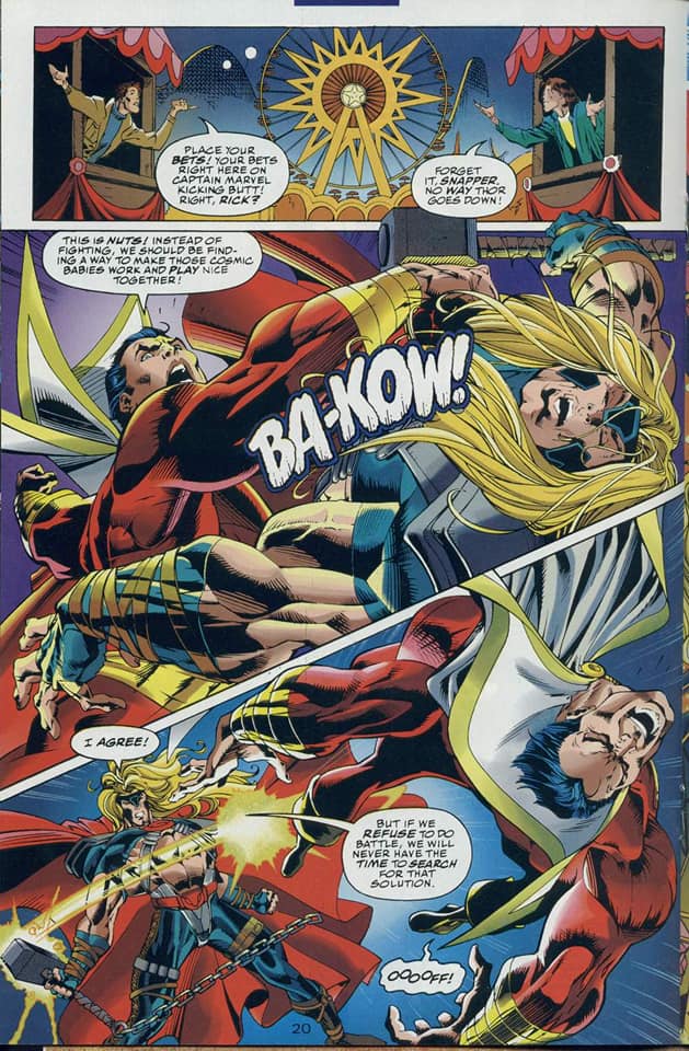 Thor Can Manipulate Shazam’s Lightning 