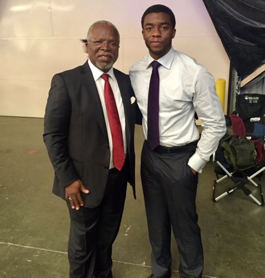 Chadwick Boseman Parents Photos