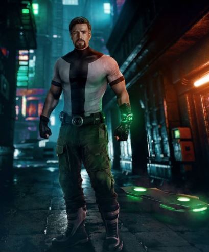 Concept Arts Chris Evans & Tom Holland in Live Action Ben 10 Movie