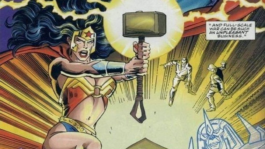 Wonder Woman Wielded Thor’s Hammer