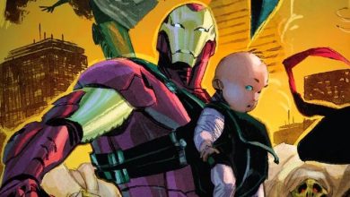 Iron Man Using Baby As New Armor Upgrade