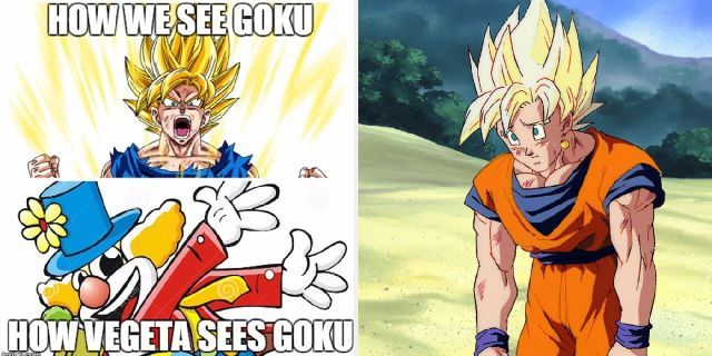  Goku vs Vegeta Memes 